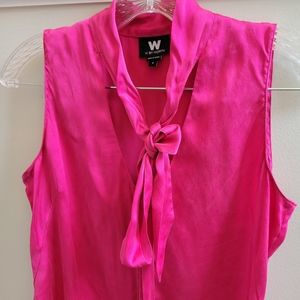 Worth Silk Sleeveless Top Size 2